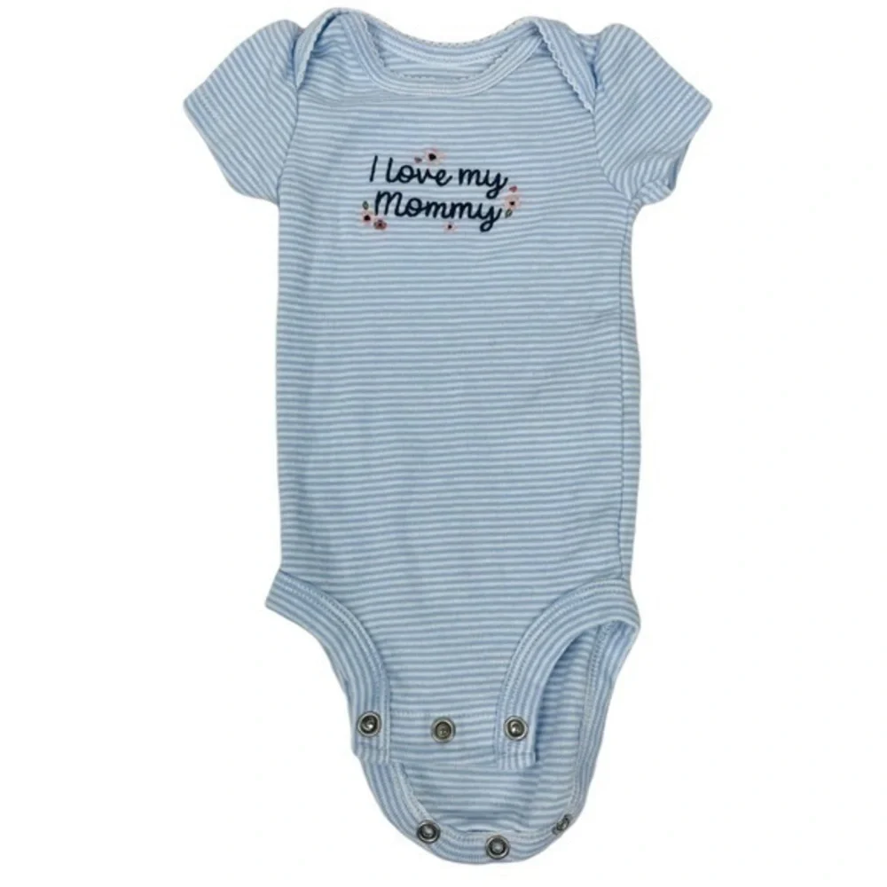 Carter’s Bodysuits Bundle- Short Sleeve | Baby Size: NB Newborn | 3pcs